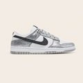 Dunk Low "Golden Goose" — Argenté