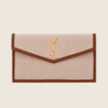 Pochette Yves Saint Laurent — Beige et cognac