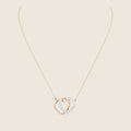 Collier Fred — Or rose cœur