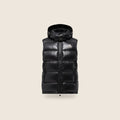 Doudoune sans manches Moncler — Noir capuche