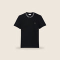 Tee-shirt Lacoste — Noir col signature