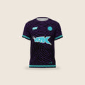 Maillot Vrunk — Noir et turquoise