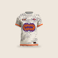 Maillot Vrunk — Blanc et orange